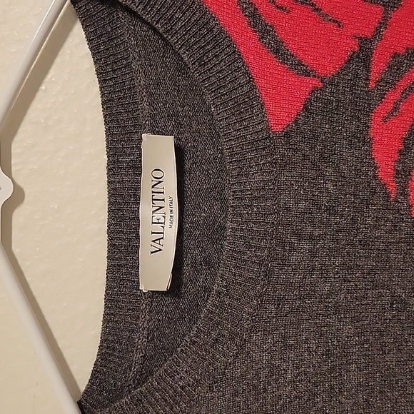 Valentino Leaf Intrasia Cashmere Sweater - Picture 8 of 15